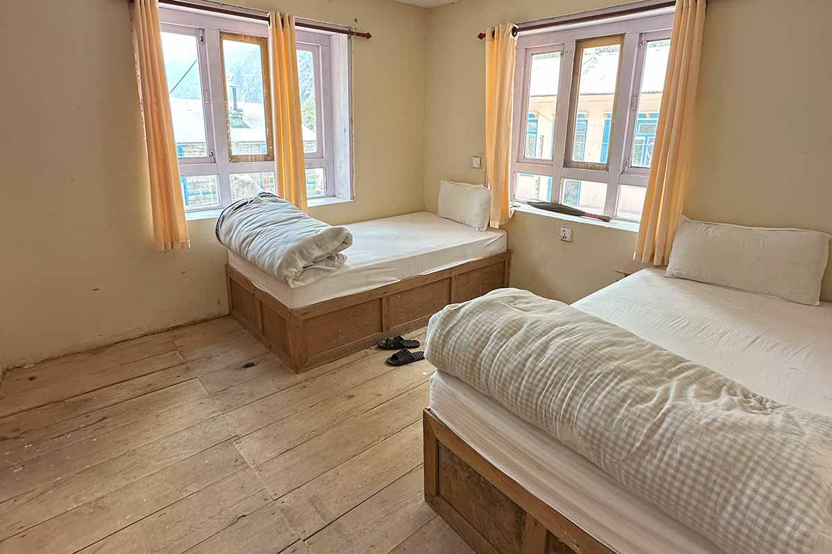 Rooms in Nepal Mountains